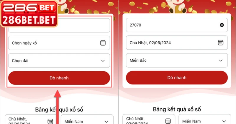 Hướng dẫn cách dò vé số kiến thiết miền Nam tại 286BET
