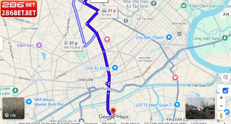 Thông tin địa chỉ chính thức để liên hệ 286bet